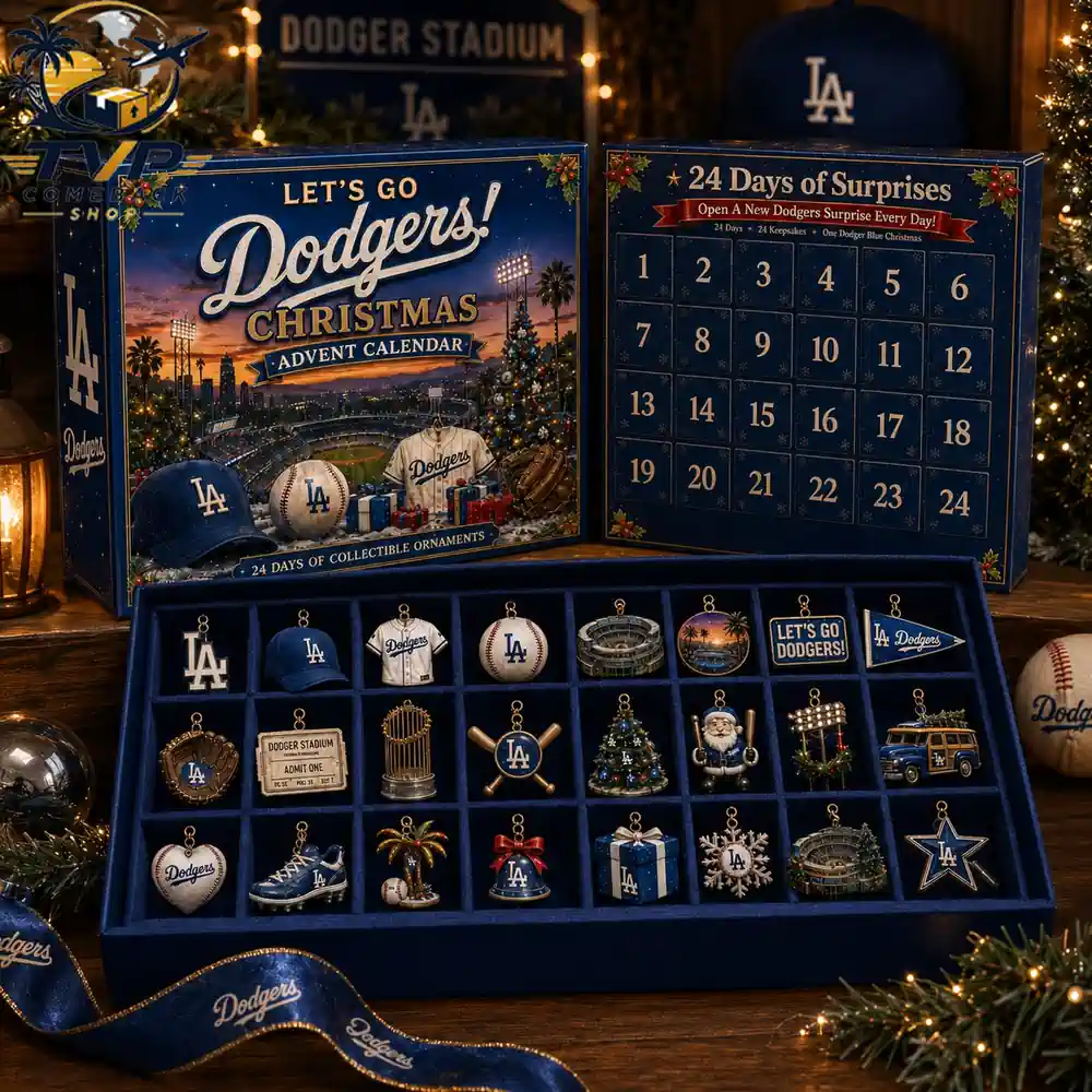 La Dodgers Baseball Christmas Advent Calendar 2026 La Dodgers Baseball Christmas Advent Calendar 2026