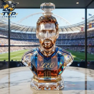 Lionel Messi Football Legend Crystal Decanter Bottle Lionel Messi Football Legend Crystal Decanter Bottle