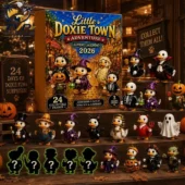 Little Doxie Town 2026 Halloween Advent Calendar 4 2026 Little Doxie Town Adventure Halloween-themed advent calendar with collectible duck figures from Tvpcomebackshop