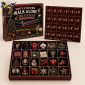 Liverpool FC Christmas Advent Calendar with 24 collectible ornaments