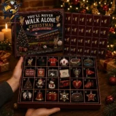 Liverpool FC 24-day Christmas advent calendar with collectible ornaments by Tvpcomebackshop.
