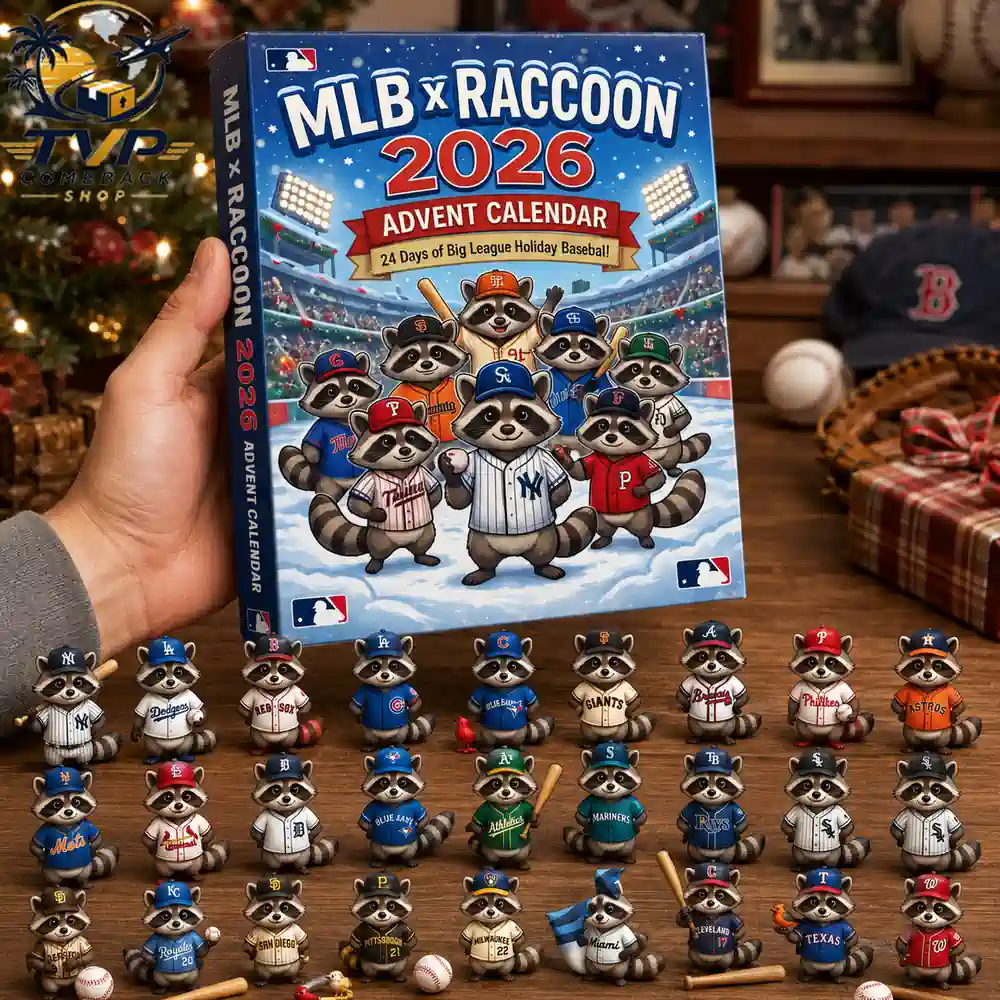 MLB x Raccoon Advent Calendar 2026 MLB x Raccoon Advent Calendar 2026