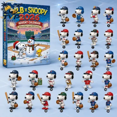 MLB x Snoopy Advent Calendar 2026