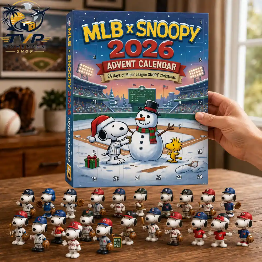 MLB x Snoopy Advent Calendar 2026 MLB x Snoopy Advent Calendar 2026