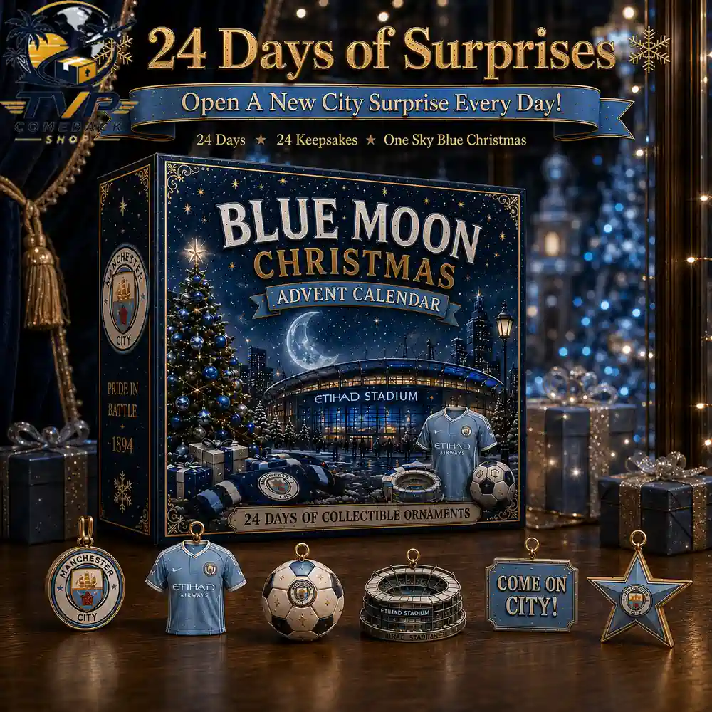 Manchester City Blue Moon Christmas Advent Calendar 2026 Manchester City Blue Moon Christmas Advent Calendar 2026
