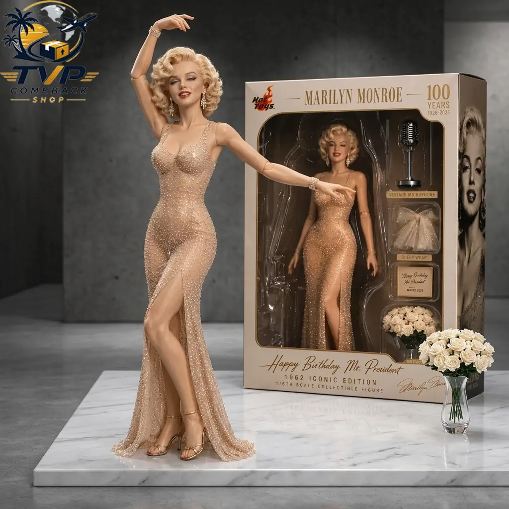 Marilyn Monroe 100th Anniversary Collection Articulated 3D Pop Figure Marilyn Monroe 100th Anniversary Collection Articulated 3D Pop Figure