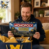 Michigan Wolverines Collector's Edition Monopoly Board Game 2026 1 Michigan Wolverines Collectors Edition Monopoly Board Game 2026 1 d4x0F