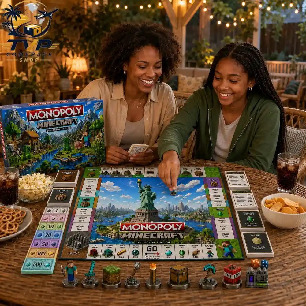 Minecraft Collector's Edition Monopoly Board Game 2026 Minecraft Collector's Edition Monopoly Board Game 2026