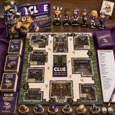 Minnesota Vikings Clue Board Game 2026