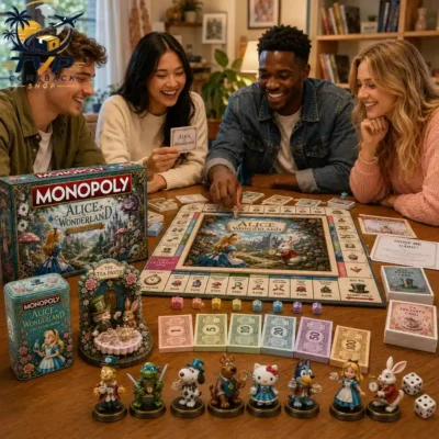 Monopoly Alice in Wonderland Collector's Edition Board Game