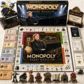 Barry Manilow Monopoly Collector Edition board game set by Tvpcomebackshop