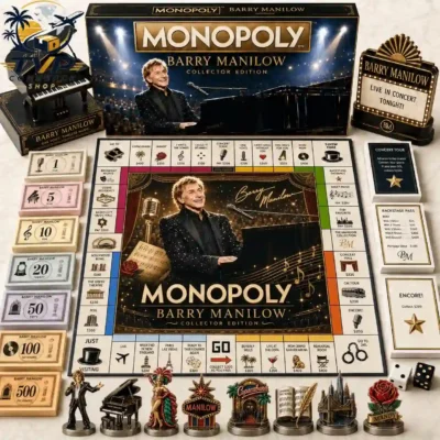 Monopoly Barry Manilow Collector's Edition Board Game Monopoly Barry Manilow Collector's Edition Board Game