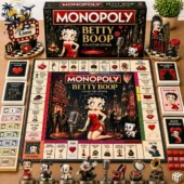Betty Boop Collector Edition Monopoly game set including board, tokens, and cards by Tvpcomebackshop