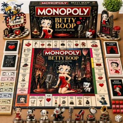 Monopoly Betty Boop Collector's Edition Board Game