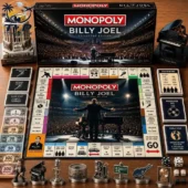 Monopoly Billy Joel Collector's Edition Board Game 1 Billy Joel Collector Edition Monopoly game set by Tvpcomebackshop