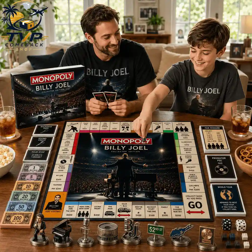 Monopoly Billy Joel Collector's Edition Board Game Monopoly Billy Joel Collector's Edition Board Game