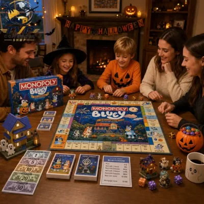 Monopoly Bluey Halloween Collector Edition Board Game