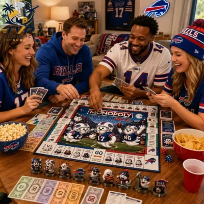 Monopoly Buffalo Bills x Boo Collector Edition Board Game Monopoly Buffalo Bills x Boo Collector Edition Board Game