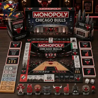Monopoly Chicago Bulls Collector Edition Board Game 2026