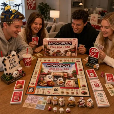 Monopoly Chick-fil-A x BOO Collector Edition Board Game Monopoly Chick-fil-A x BOO Collector Edition Board Game