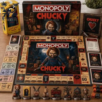 Monopoly Chucky Horror Halloween Collector's Edition Board Game 2026