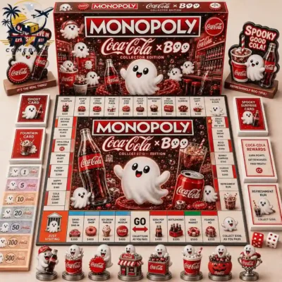 Monopoly Coca-Cola x Boo Collector Edition Board Game