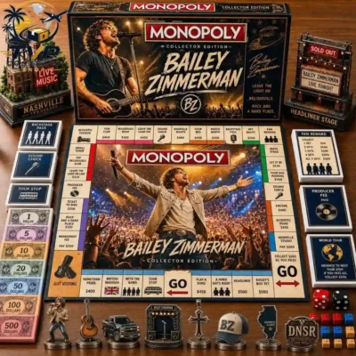 Monopoly Collector's Edition Bailey Zimmerman Board Game 2026