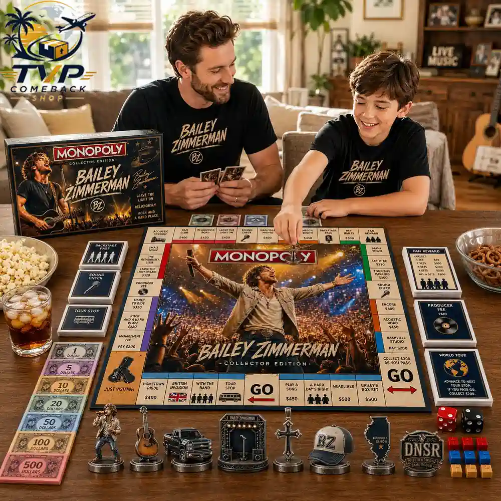 Monopoly Collector's Edition Bailey Zimmerman Board Game 2026 Monopoly Collector's Edition Bailey Zimmerman Board Game 2026