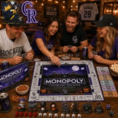 Monopoly Colorado Rockies Halloween Collector's Edition Board Game