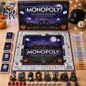 Monopoly Colorado Rockies Halloween Collector's Edition Board Game 1 Colorado Rockies Monopoly Collector Edition game set by Tvpcomebackshop