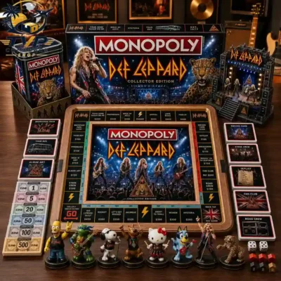Monopoly Def Leppard Collector’s Edition Board Game
