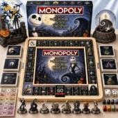 The Nightmare Before Christmas Monopoly collector edition board game by Tvpcomebackshop