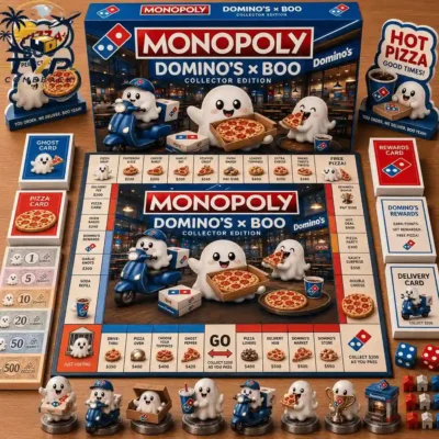 Monopoly Domino's x Boo Collector's Edition Board Game