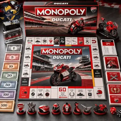 Monopoly Ducati Collector's Edition Board Game Monopoly Ducati Collector's Edition Board Game