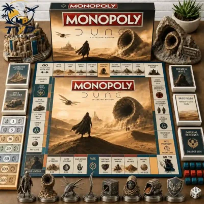 Monopoly Dune Limited Collector Edition Board Game Monopoly Dune Limited Collector Edition Board Game