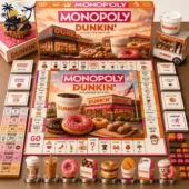 Monopoly Dunkin' Collector Edition Board Game