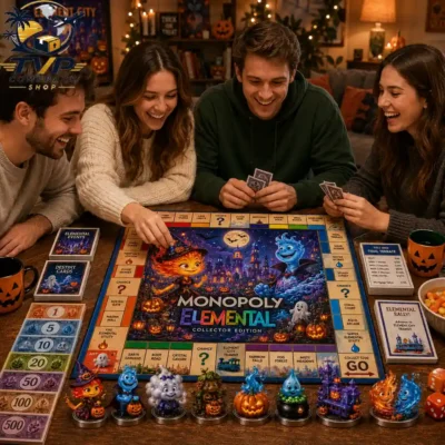 Monopoly Elemental Halloween Collector's Edition Board Game
