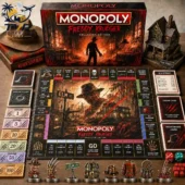 Monopoly Freddy Krueger Collector Edition board game set