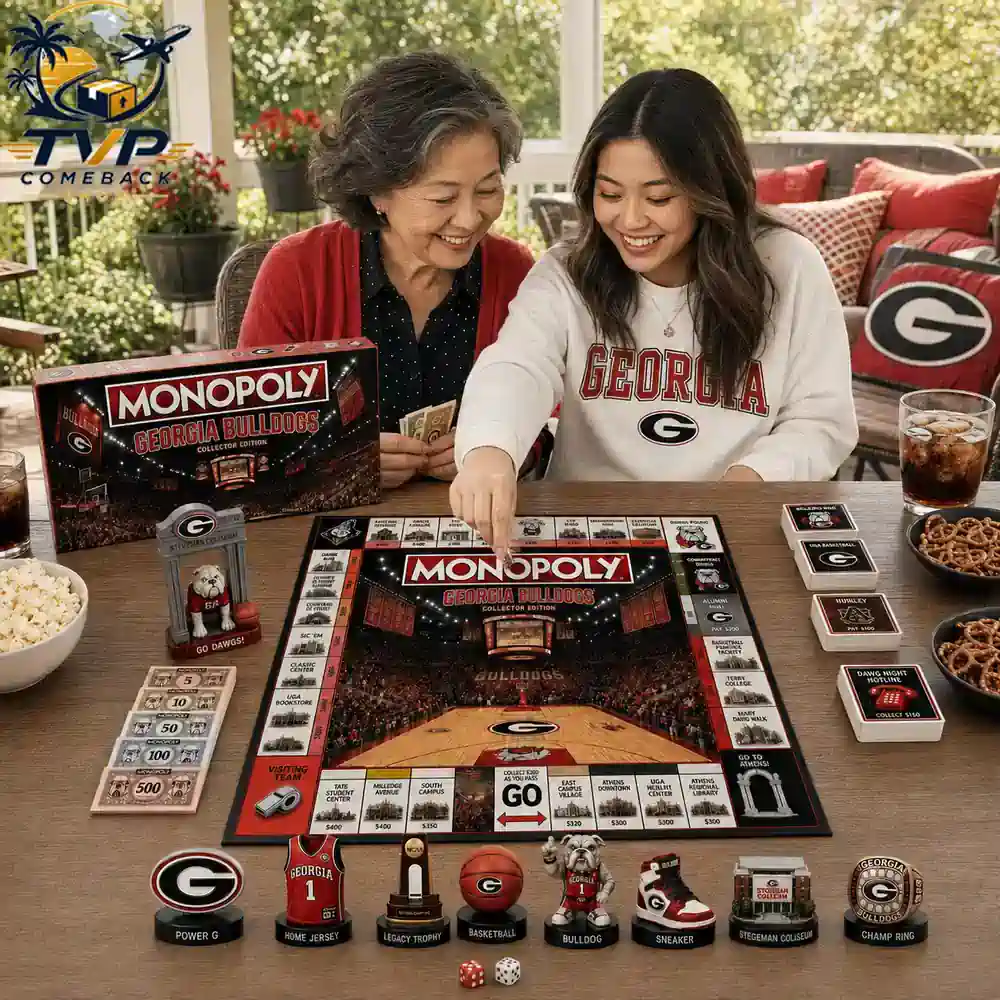 Monopoly Georgia Bulldogs Limited Collector's Edition Board Game Monopoly Georgia Bulldogs Limited Collector's Edition Board Game