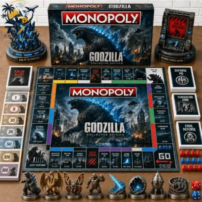 Monopoly Godzilla Collector's Edition Board Game