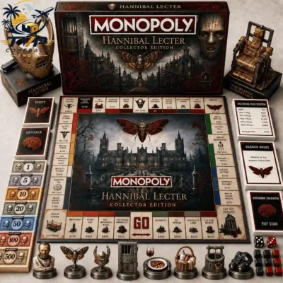 Monopoly Hannibal Lecter Collector Edition Board Game Monopoly Hannibal Lecter Collector Edition Board Game