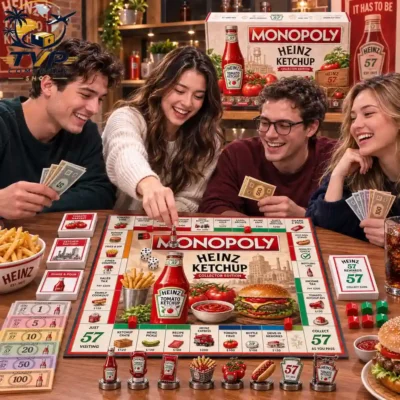 Monopoly Heinz Ketchup Collector Edition Board Game Monopoly Heinz Ketchup Collector Edition Board Game