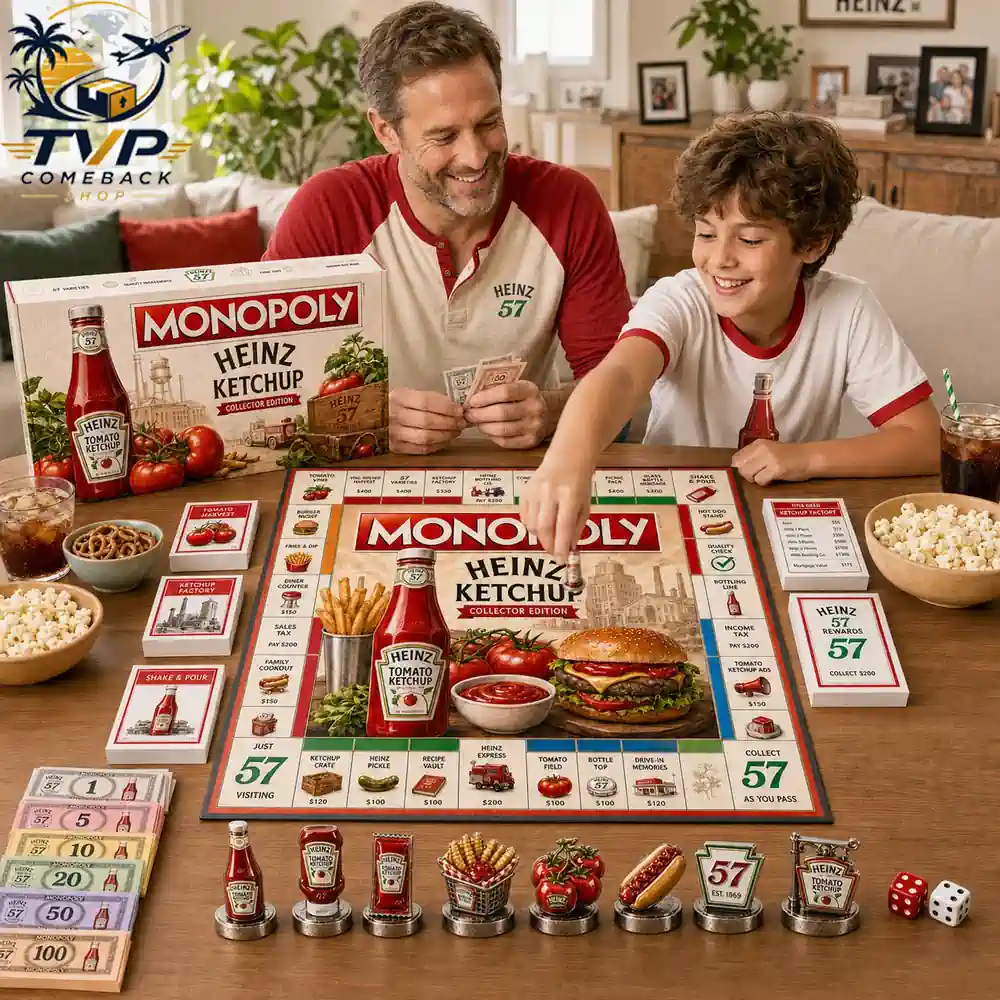 Monopoly Heinz Ketchup Collector Edition Board Game Monopoly Heinz Ketchup Collector Edition Board Game