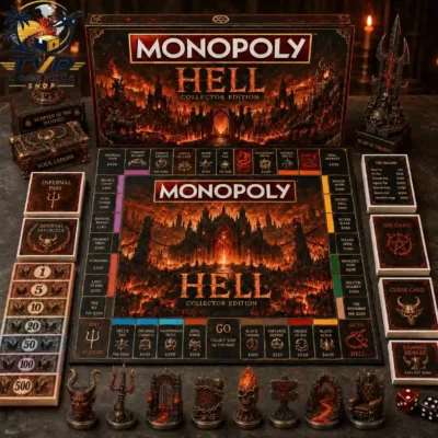 Monopoly Hell Limited Collector Edition Board Game Monopoly Hell Limited Collector Edition Board Game