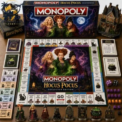 Monopoly Hocus Pocus Collector's Edition Board Game Monopoly Hocus Pocus Collector's Edition Board Game