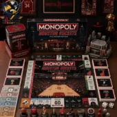 Houston Rockets Monopoly Collector Edition board game set