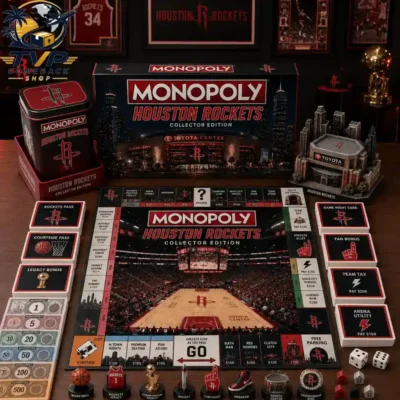 Monopoly Houston Rockets Collector Edition Board Game 2026