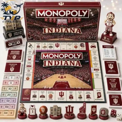 Monopoly Indiana Hoosiers Collector's Edition Board Game 2026 Monopoly Indiana Hoosiers Collector's Edition Board Game 2026