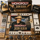 Jason Aldean Monopoly Collector Edition board game set