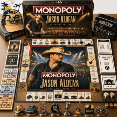 Monopoly Jason Aldean Collector's Edition Board Game